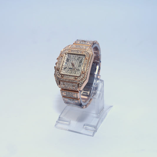 CR Crystal Diamond Watch